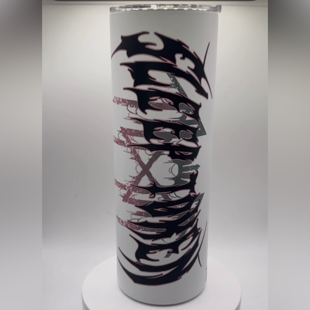 Sleep Token glow in the dark tumbler